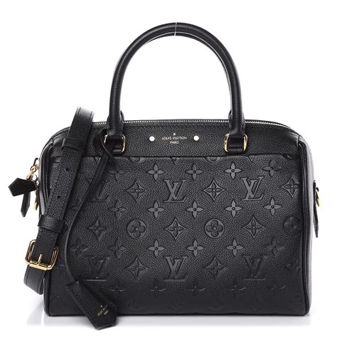 louis vuitton speedy bandouliere black|louis vuitton speedy 25 empreinte.